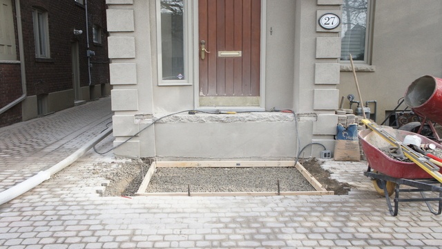 Preparing For A Concrete Pad